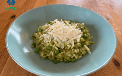 Hráškové risotto – pokrm pro všechna roční období